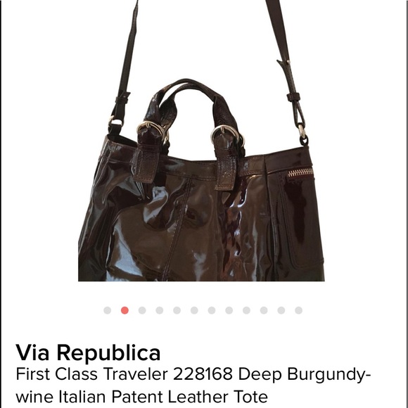 Italy ⭐️ Via Repubblica ⭐️ shoulder tote - Picture 6 of 13